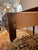 Italian Vintage Fruitwood Game Table With Beautiful Carving For Sale - Image 4 of 12