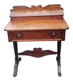 1800s New England Pine Writing Desk