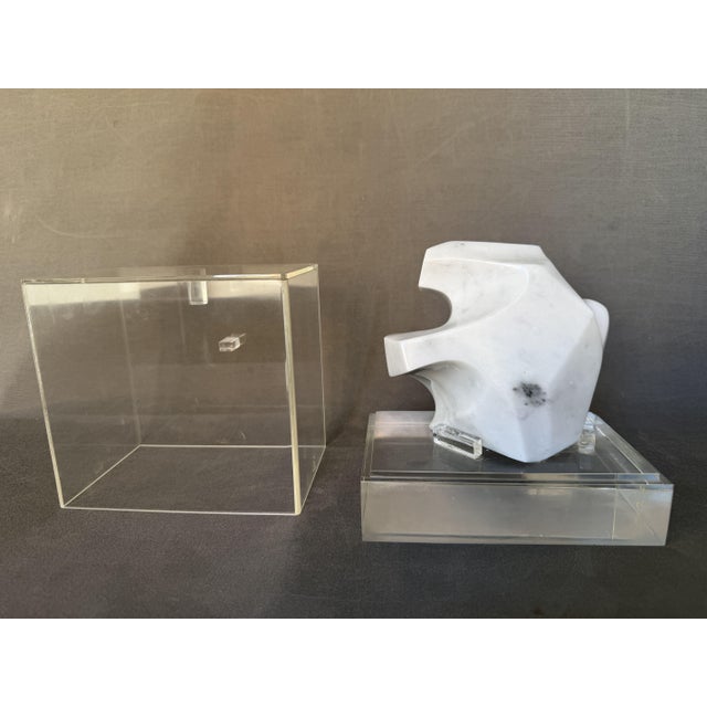 Marble Sculpture from Alfonso Serrano, 1973 For Sale - Image 4 of 11