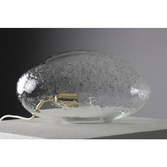 Murano Glass Table Lamp from La Murrina, 1970s, in Flawless conditions. Designed 1970 to 1979 This piece has an...