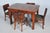 Art Deco Dining Set in Beech and Spruce, 1920s, Set of 5 For Sale - Image 10 of 10
