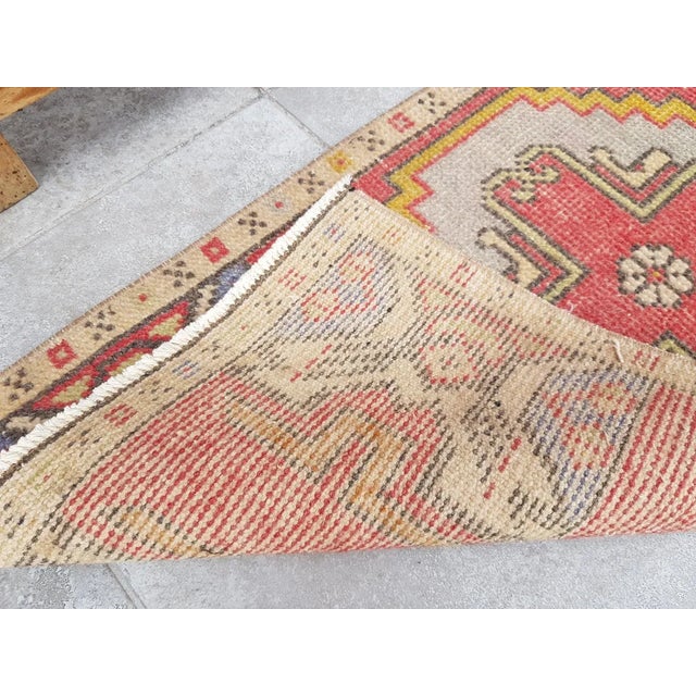 1950s Handmade wool and cotton rug in Turkish Anatolian Carpet, Vintage Area Rug, Turkish Vintage Anatolian Rug, Handmade...