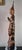 Large Antique Burmese Carved Gilt Wood Theppanom Guardian Statue 47” Tall For Sale - Image 6 of 9