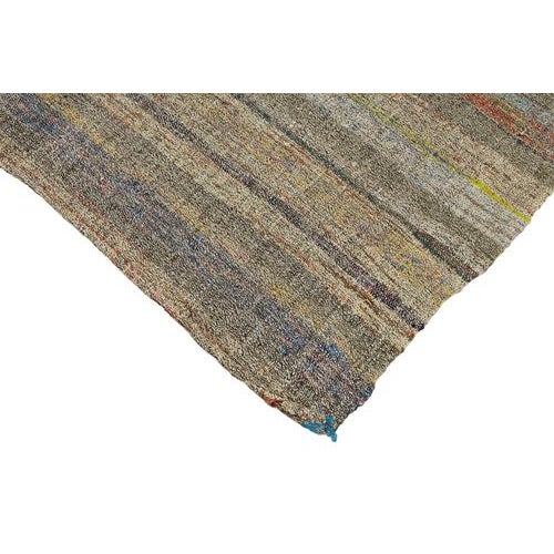 Vintage Turkish Flatweave Kilim Rug For Sale - Image 4 of 7