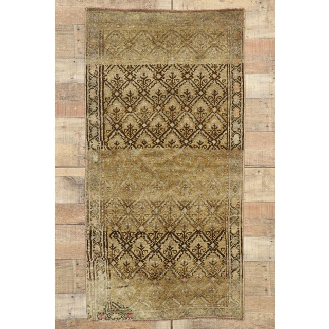 Vintage Turkish Oushak Rug with Modern Style - 02'06 x 04'10 For Sale - Image 11 of 12