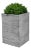 Chênes Brut Tall Box Planter For Sale