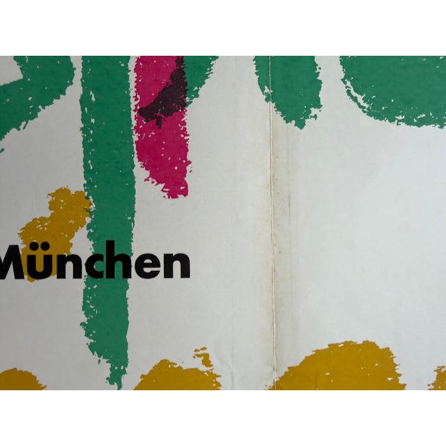 Charles Lapicque (1898–1988), Städtische Galerie München, 1962, Original Vintage Exhibition Poster, Printed in Germany For Sale - Image 9 of 12