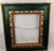 Traditional Vintage Gallerywall Green and Gold Gilt Wood 8 X 10 Picture Frame, Taiwan For Sale - Image 3 of 13