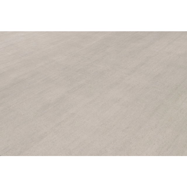 Hand-knotted in silk, this 10x14 contemporary rug is the newest addition to the Rug & Kilim Textural Collection, with an...