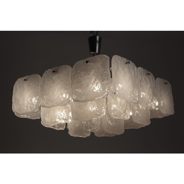 Silver Karlstein 20-Light Chandelier by J. T. Kalmar for Kalmar, 1960s For Sale - Image 8 of 18