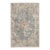 1970s Vintage Turkish Oushak Handmade Wool Cotton Blue Area Rug For Sale