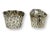 Rare late 19th century English silver plated cream and sugar set designed by Christopher Dresser for Hukin & Heath....