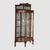 Antique Rj Horner Foliate Carved Oak China Cabinet With Mirror Circa 1900, Attributed For Sale - Image 10 of 17