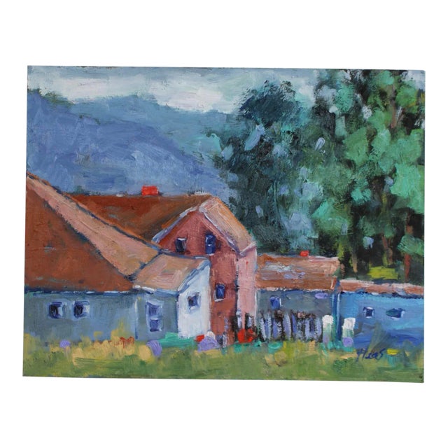 Quiet Places & Coastal Views — Fort Bragg Landscape (Original Oil Painting) For Sale