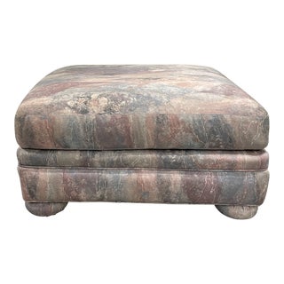 Postmodern Lee Industries Oversized Ottoman For Sale