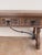 Spanish Rustic Carved Wood Console Table , Mid-20th Century For Sale - Image 12 of 14