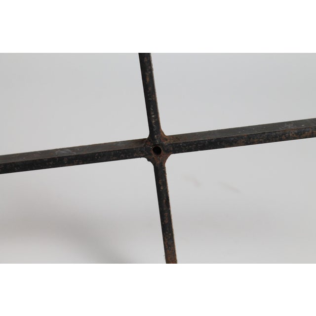 Vintage Wrought Iron Cross Candelabra Wall Sconces Attributed to Van Keppel-Green, a Pair, Circa 1960s For Sale - Image 9 of 11