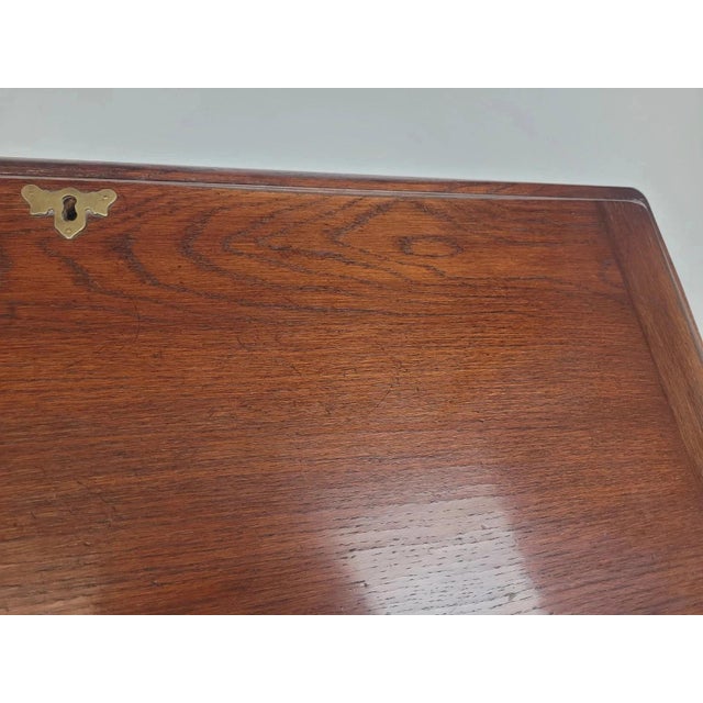 Vintage Secretaire in Oak by Bevan Funnell, 1950 For Sale - Image 10 of 18