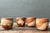 Late 20th Century Vintage Original Studio Pottery Cups - Set of 4 For Sale - Image 5 of 12