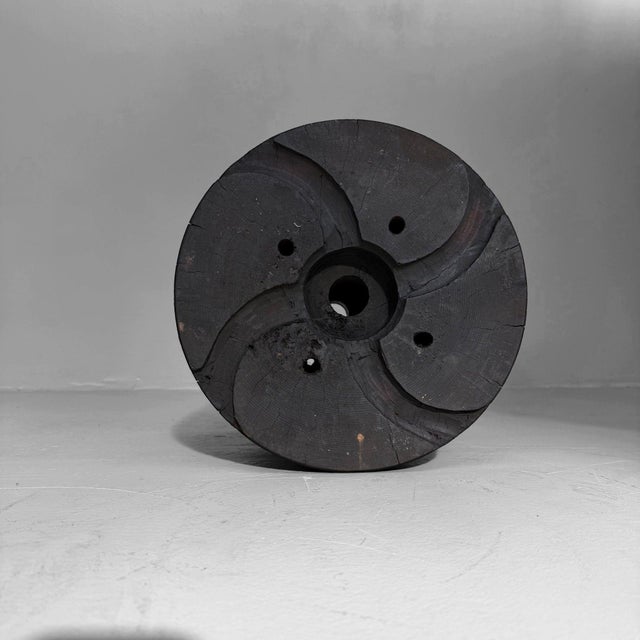 1930s Industrial Japanese Wooden Interior Object, 1950 For Sale - Image 5 of 11
