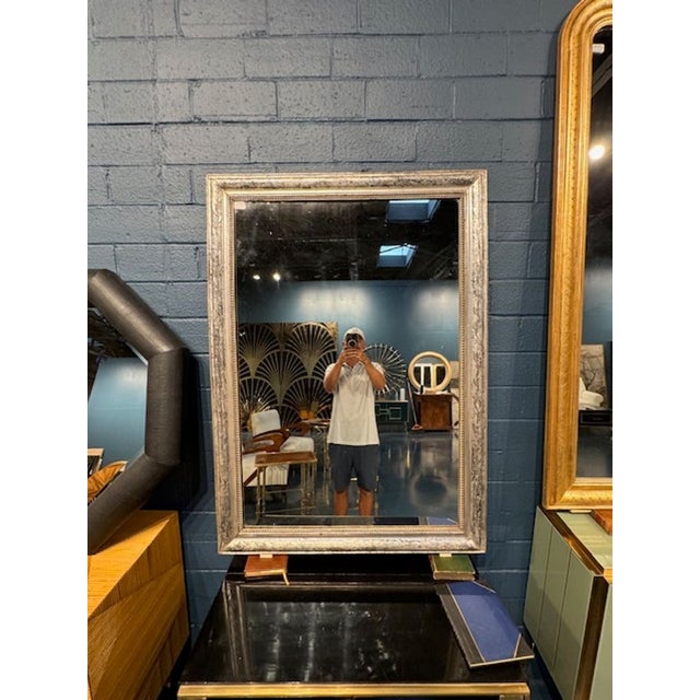 19th Century French Silver Louis Philippe Mirror For Sale In Dallas - Image 6 of 7