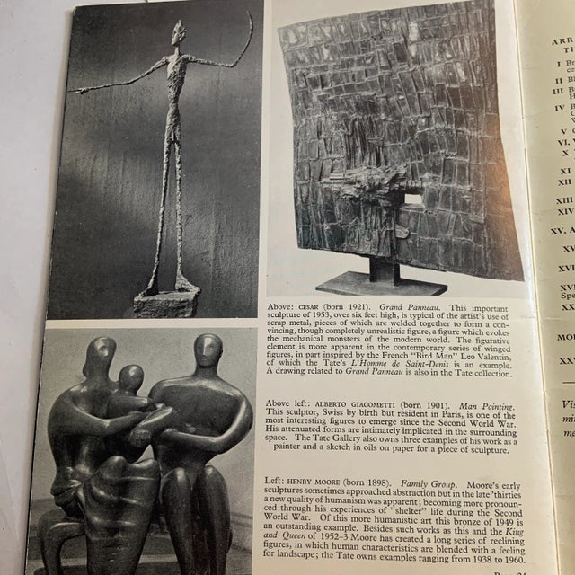 1963 the Tate Gallery London Book For Sale In New York - Image 6 of 9