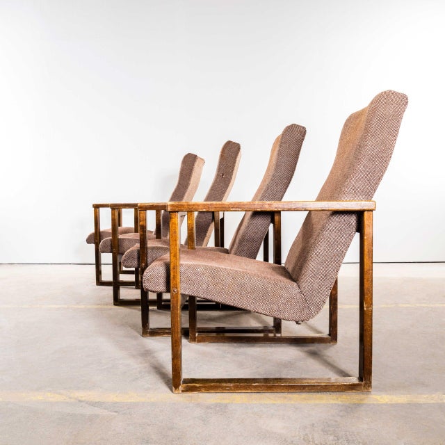 Vintage Cube Lounge Chair, 1950s For Sale - Image 3 of 11