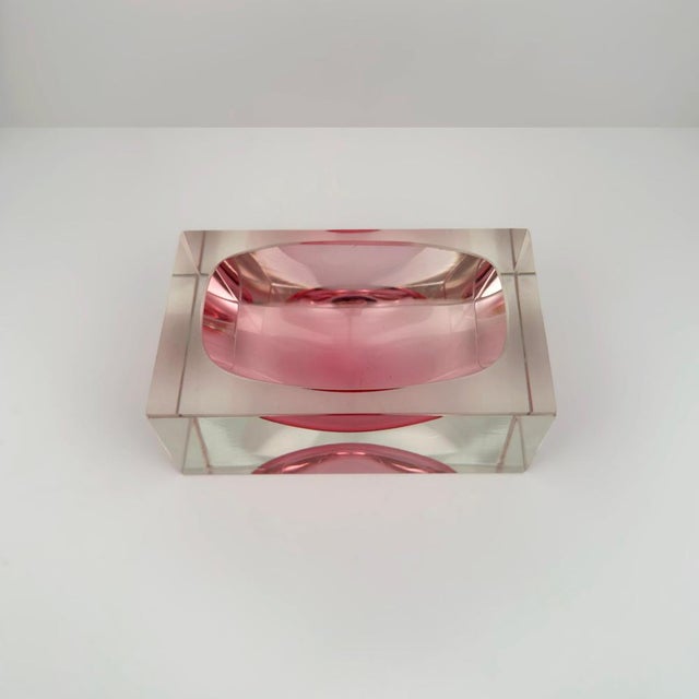Vintage Murano Glass Bowl by Alessandro Mandruzzato, 1980s For Sale - Image 10 of 13