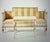 Beige Swedish Sofa and Table, 1890, Set of 2 For Sale - Image 8 of 8