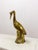 Ethan Allen Vintage Brass Ethan Allen Crane Figurine Decorative Home Accent MCM Decor For Sale - Image 4 of 4