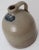 Late 19th Century Unusual Antique Late 1800s American Blue Decorated Stoneware 1 Gallon Liquor Jug For Sale - Image 5 of 13