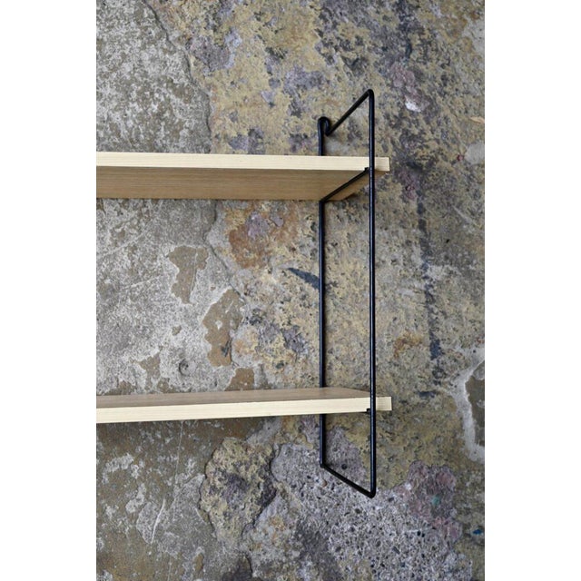 1950s Mid-Century Modern Scandinavian String Shelf, 1950s For Sale - Image 5 of 11