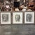Set of Three Charcoal Portraits From the Mid 20th Century, Europe For Sale - Image 11 of 12