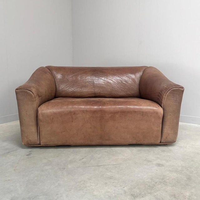 Remarks: Vintage design sofa by De Sede, model DS47, Switzerland 1970s. Seventies design, 1980s production. Best quality...