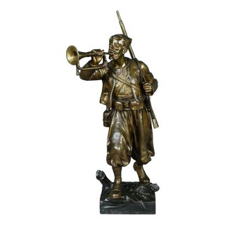 Figurine in Bronze by E. Carlier, 1890s For Sale