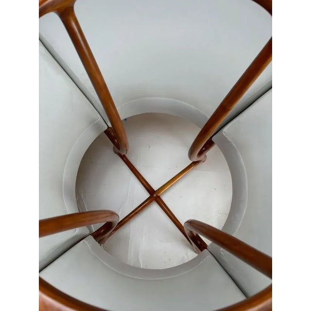 Large Circular Wooden Sofa, 1990s For Sale - Image 6 of 10