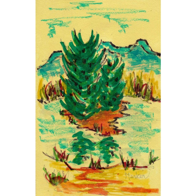 1960s Alexandra Merker Teaneck New Jersey Landscape Chairish