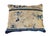Custom Made Lumbar Pillow W/Antique Chinese Rug Fragment 18" W For Sale - Image 4 of 9