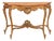 Mid 20th Century Extraordinary Louis XV Style Rossa Verona Marble Top Console Table For Sale