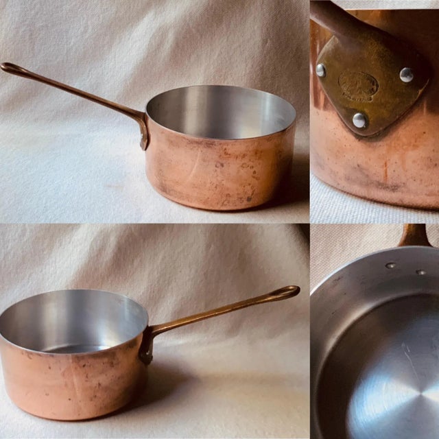 Centuria International La Belle French Copper Saucepan & Skillet Set For Sale - Image 16 of 18