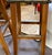 Mid Century Faux Snakeskin Upholstered Wood Stools - Signed and Dated 1971 For Sale - Image 14 of 15