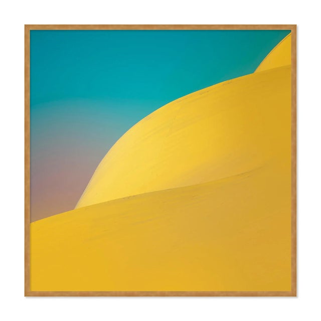 Oystein Aspelund CYAN II #11 by Oystein Aspelund, Art Print in Gold Frame, Medium For Sale - Image 4 of 4