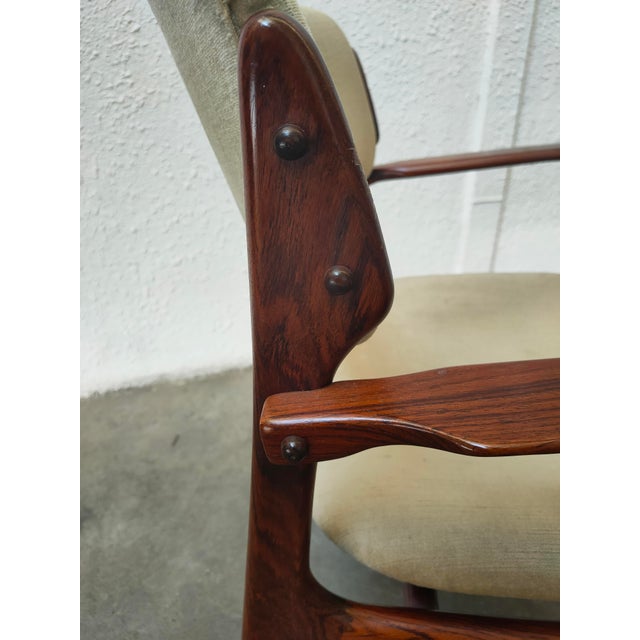 Mid-Century Chairs from Erik Buck, 1970, Set of 10 For Sale - Image 3 of 15