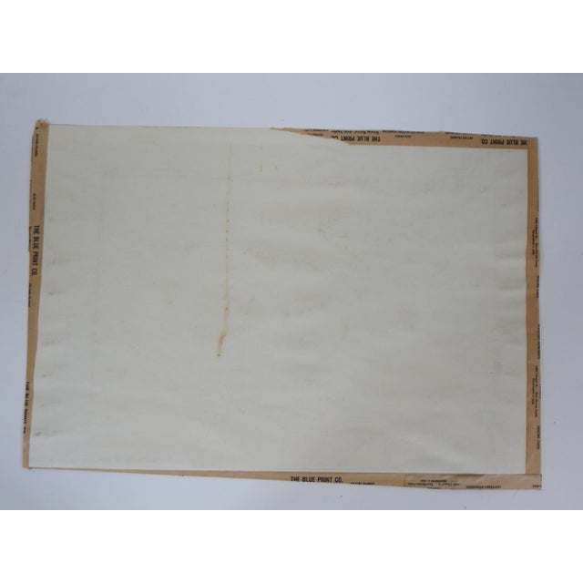 Early 20th century watercolor on paper snowy winter farm landscape painting. Unsigned. Unframed, age toning, tape remains...