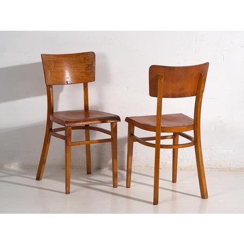 Vintage Dining Chairs, 1950, Set of 2 For Sale - Image 4 of 9