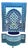 Blue / Off White / Aqua Moroccan Mosaic Tile Fountain, Tarsi3 For Sale