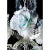 Luxury Romantic Venetian Floral Murano Glass Chandelier in White & Clear For Sale - Image 4 of 7