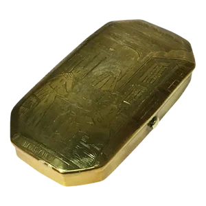 18th Century Dutch Copper Tobacco Box