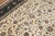 Vintage Zabihi Collection Large Ivory Green Indian Room Rug - 10'9" x 13'3" For Sale - Image 4 of 11