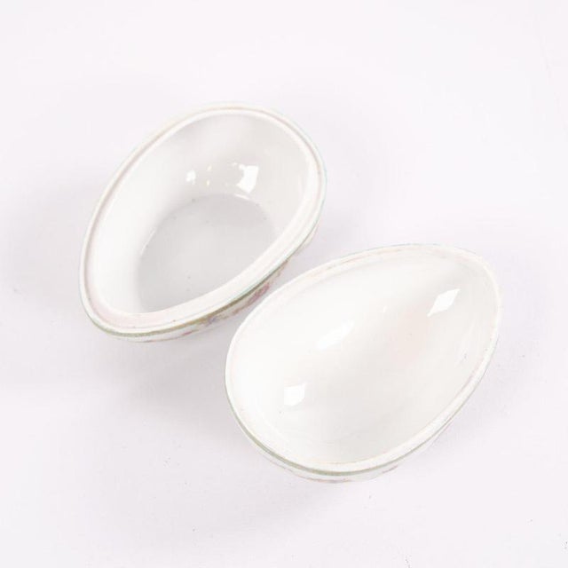 Wood French Jewelry Box with Hand-Painted Motif, 1890s For Sale - Image 7 of 9